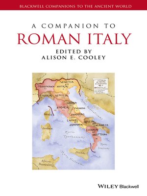 cover image of A Companion to Roman Italy